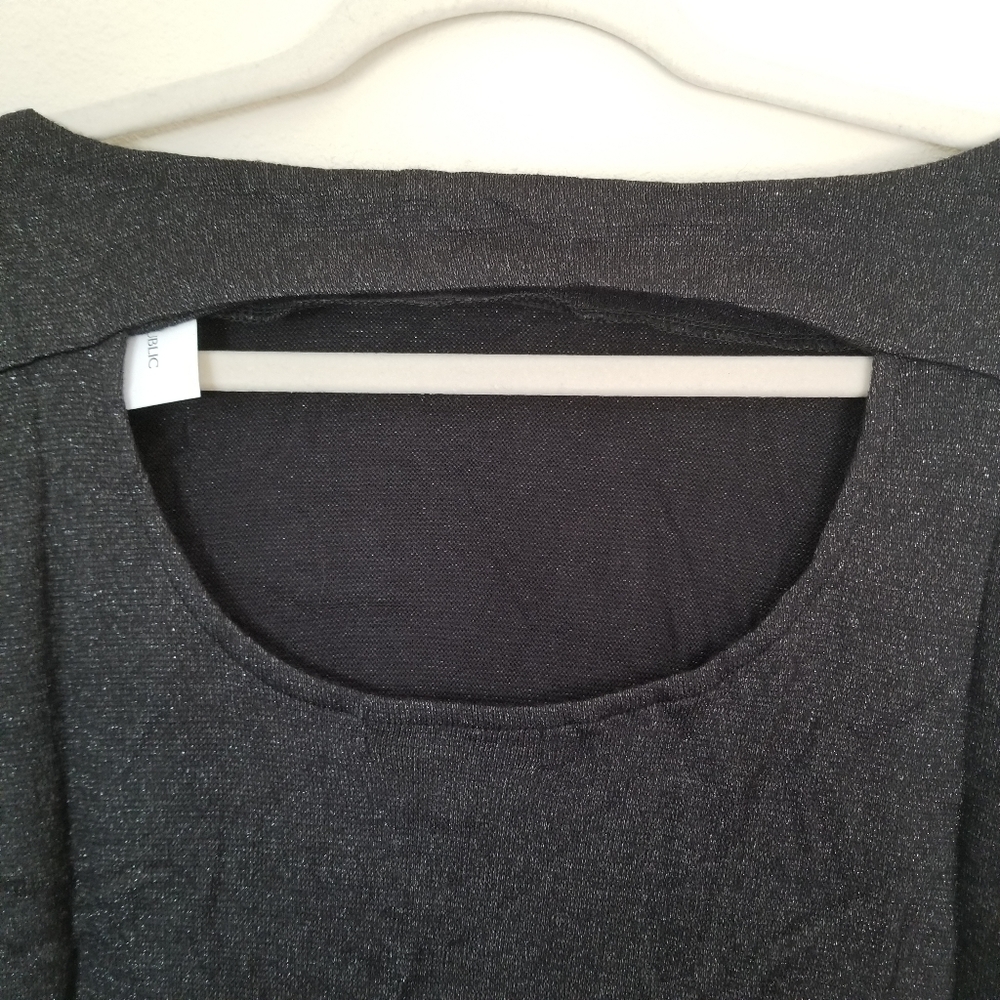 BANANA REPUBLIC KNIT LUREX TOP - Picture 7 of 15